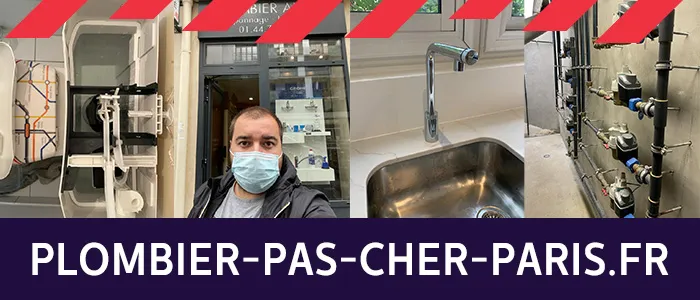 Plombier pas cher à Paris