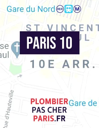 plombier Paris 10