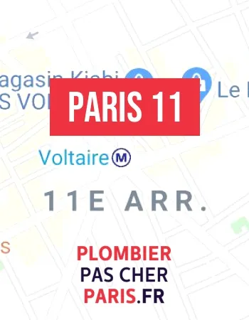 plombier Paris 11