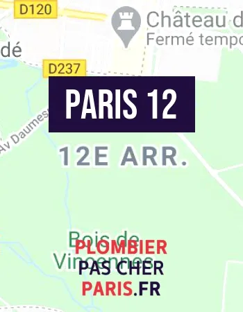 plombier Paris 12