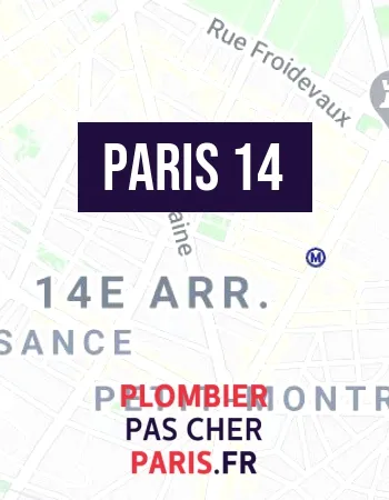 plombier Paris 14