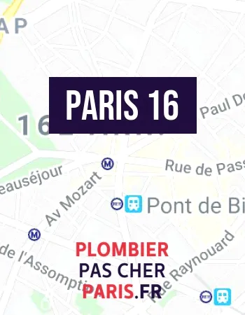 plombier Paris 16
