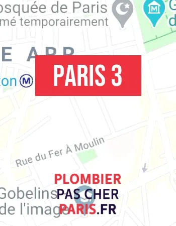 plombier Paris 3