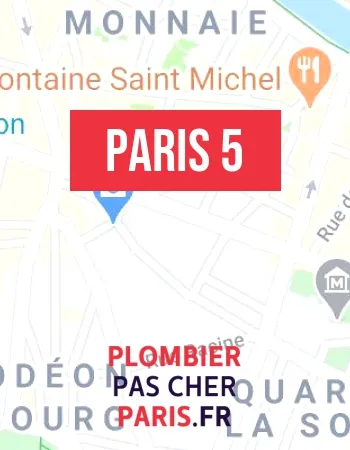 plombier Paris 5